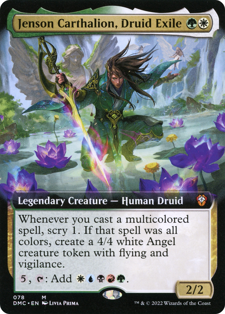 Image of Jenson Carthalion, Druid Exile (Extended) [Dominaria United Commander]