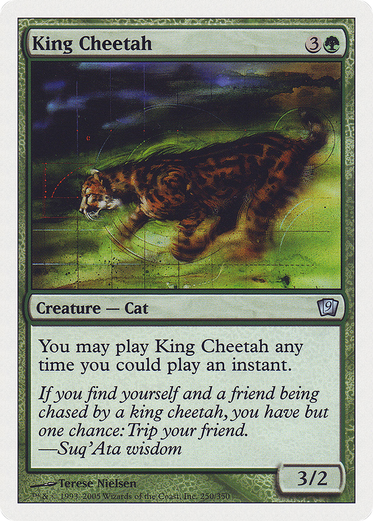 Image of King Cheetah [Ninth Edition]