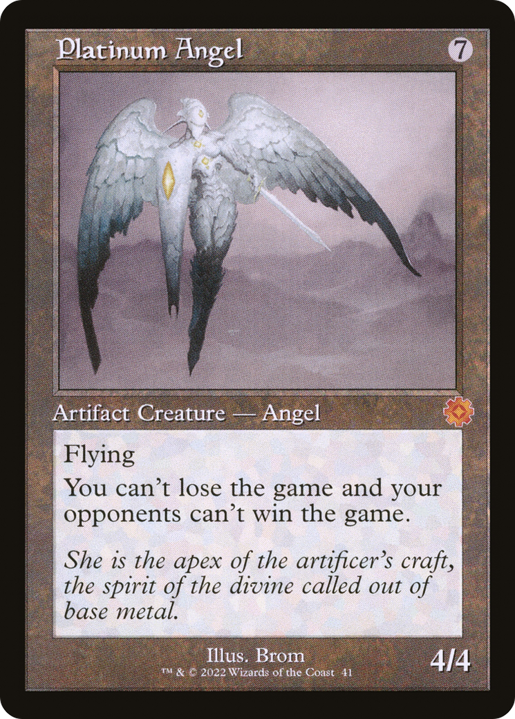 Image of Platinum Angel (Retro) [The Brothers' War Retro Artifacts]