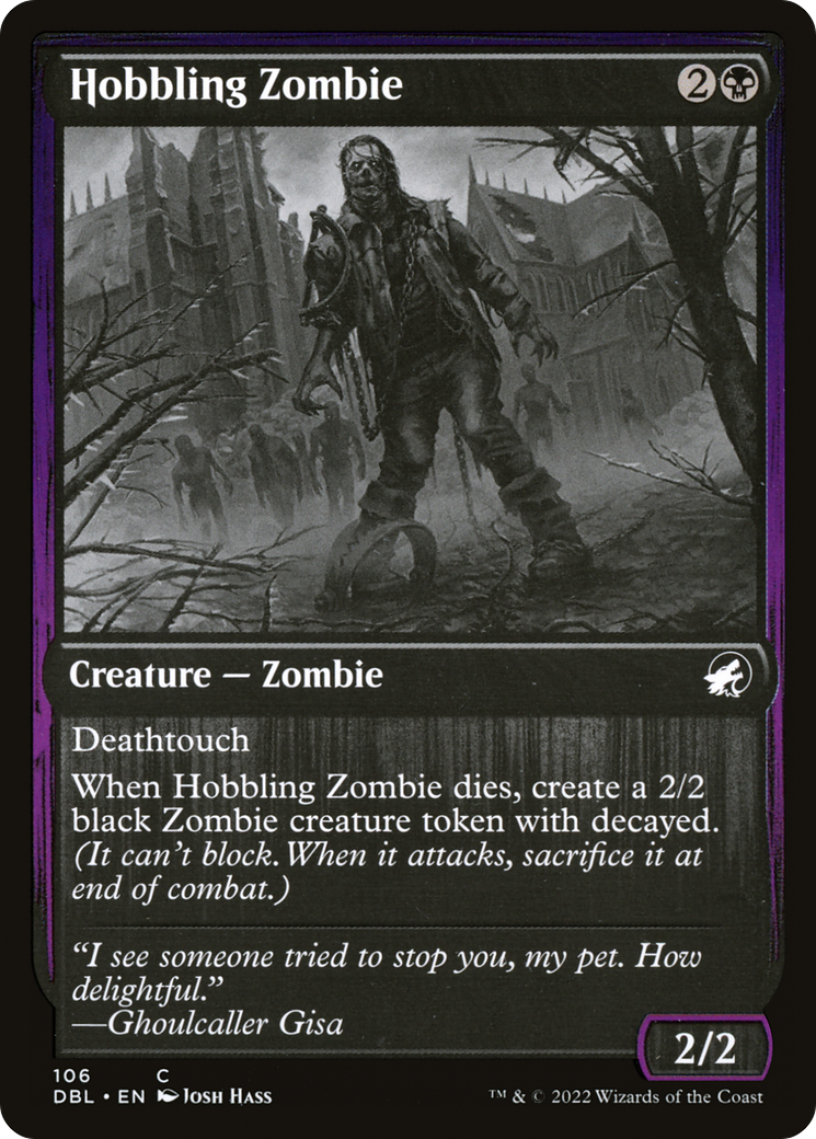 Image of Hobbling Zombie [Innistrad: Double Feature]