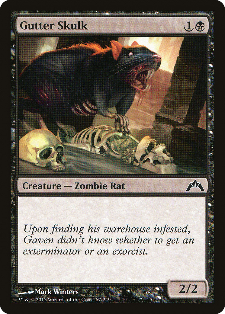 Image of Gutter Skulk [Gatecrash]
