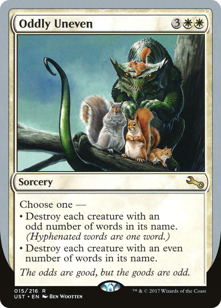 Image of Oddly Uneven [Unstable]