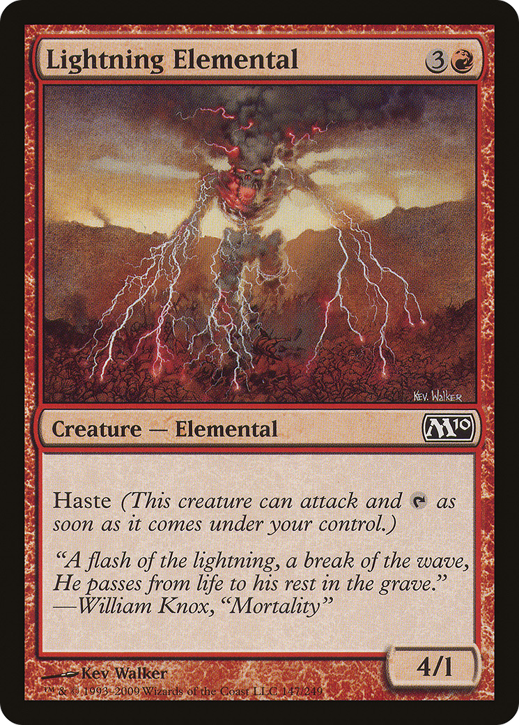 Image of Lightning Elemental [Magic 2010]