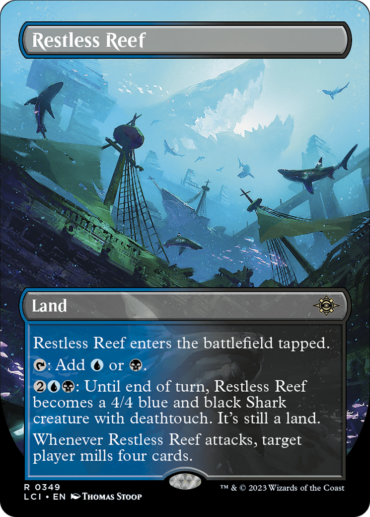 Image of Restless Reef (Borderless) [The Lost Caverns of Ixalan]