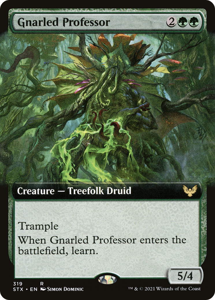Image of Gnarled Professor (Extended Art) [Strixhaven: School of Mages]