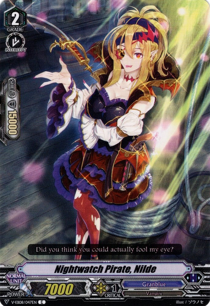 Image of Nightwatch Pirate, Nilde (V-EB08/047EN) [My Glorious Justice]