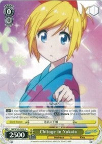 Image of Chitoge in Yukata (NK/W30-E009 U) [NISEKOI -False Love-]