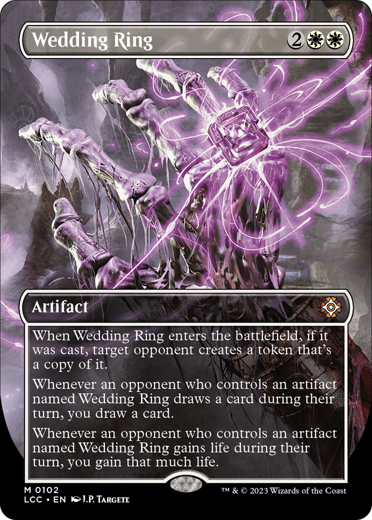 Image of Wedding Ring (Borderless) [The Lost Caverns of Ixalan Commander]