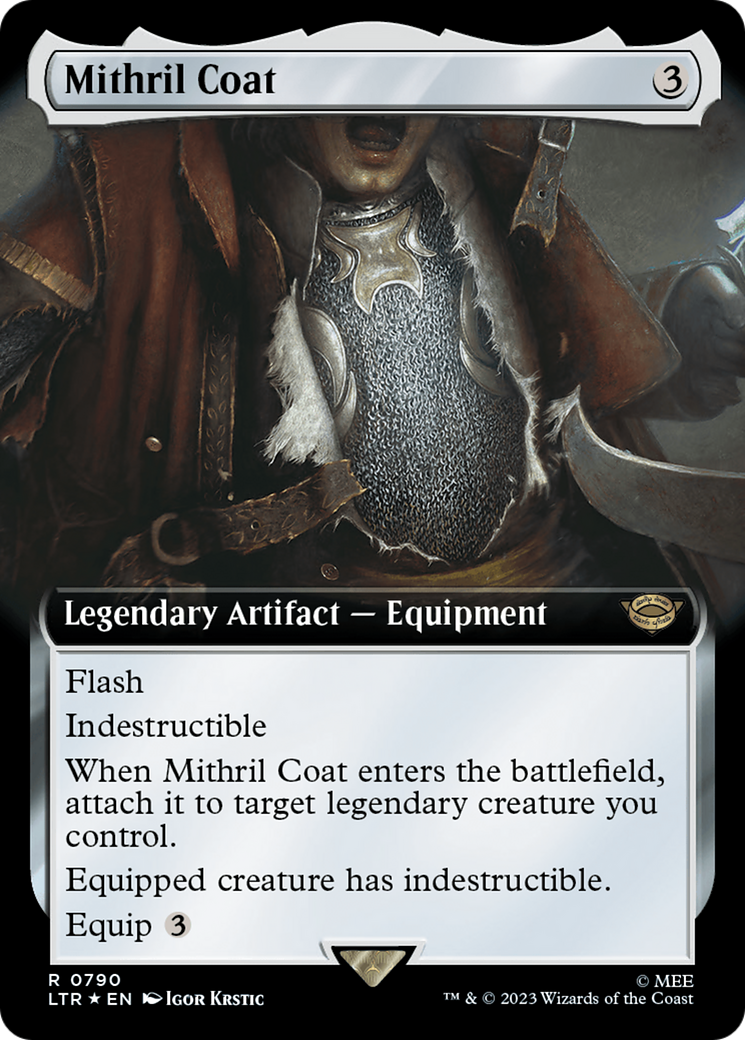 Image of Mithril Coat (Extended Art) (Surge Foil) [The Lord of the Rings: Tales of Middle-Earth]