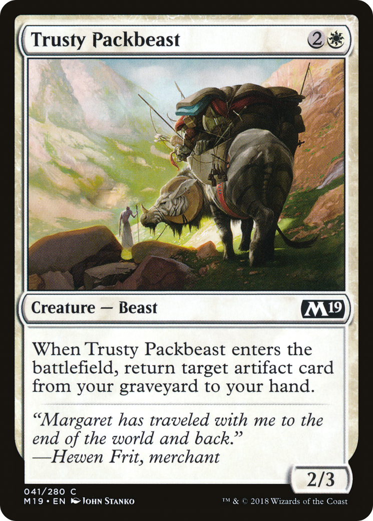Image of Trusty Packbeast [Core Set 2019]