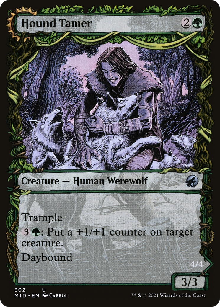 Image of Hound Tamer // Untamed Pup (Showcase Equinox) [Innistrad: Midnight Hunt]