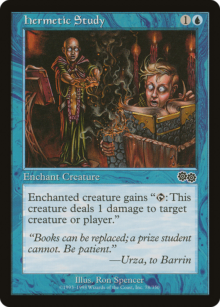 Image of Hermetic Study [Urza's Saga]