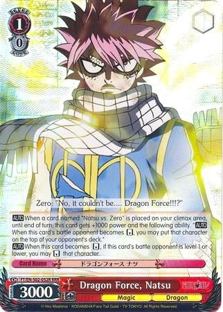 Image of Dragon Force, Natsu (FT/EN-S02-052R RRR) [Fairy Tail ver.E]