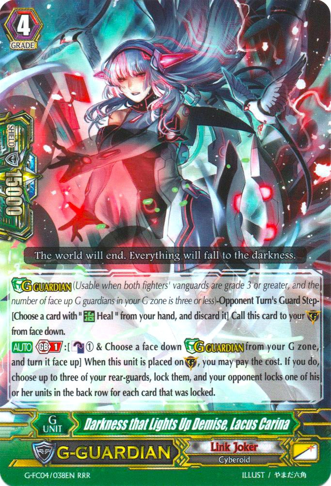 Image of Darkness that Lights Up Demise, Lacus Carina (G-FC04/038EN) [Fighters Collection 2017]