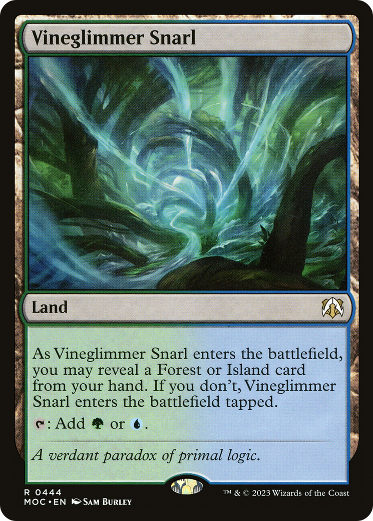 Image of Vineglimmer Snarl [March of the Machine Commander]