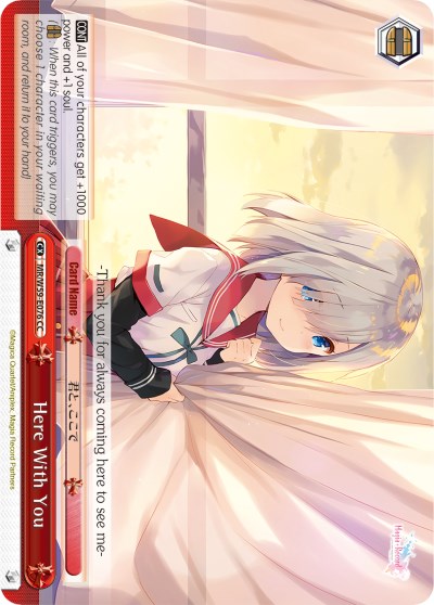 Image of Here With You (MR/W59-E076 CC) [Magia Record: Puella Magi Madoka Magica [Side Story] (Mobile)]