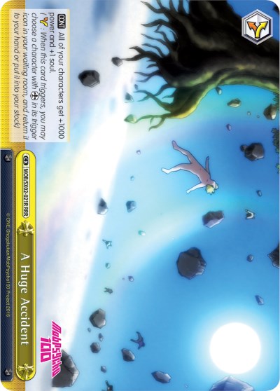 Image of A Huge Accident (MOB/SX02-021R RRR) [Mob Psycho 100]