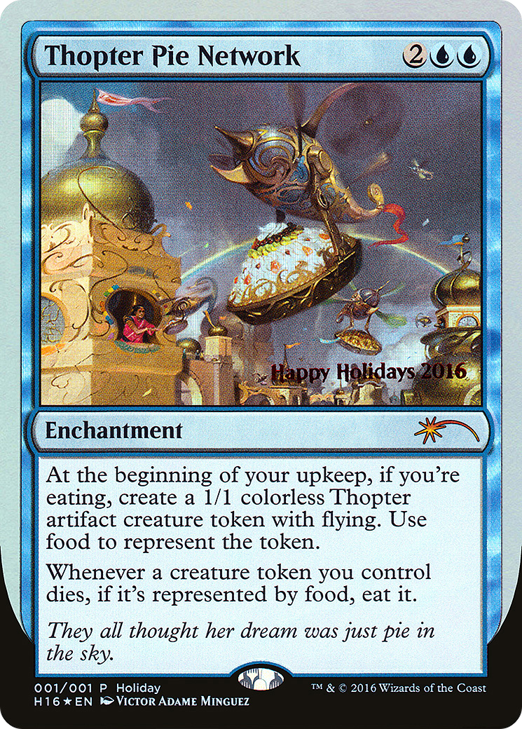 Image of Thopter Pie Network [Happy Holidays]