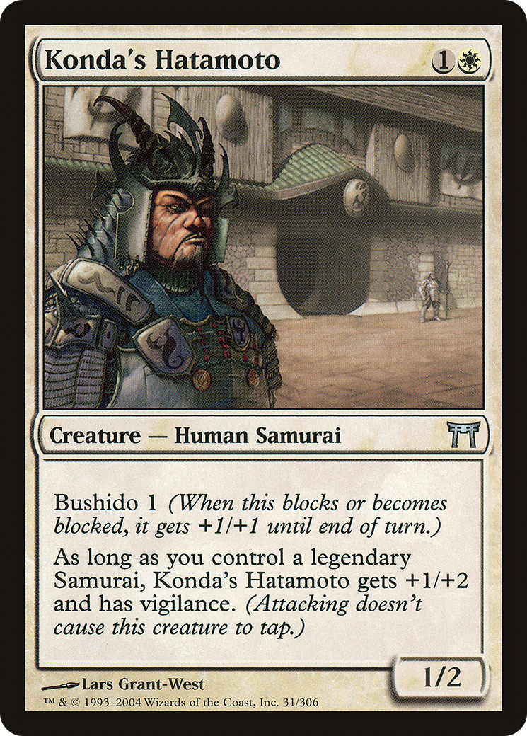 Image of Konda's Hatamoto [Champions of Kamigawa]