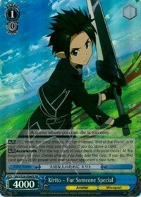 Image of Kirito - For Someone Special (SAO/S20-E080S SR) [Sword Art Online]