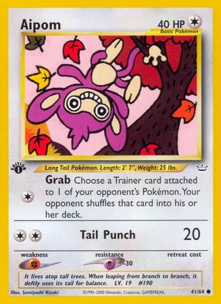 Image of Aipom (41/64) [Neo Revelation 1st Edition]