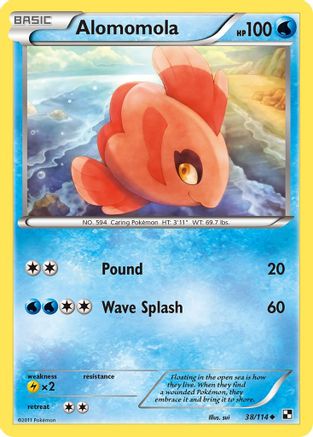 Image of Alomomola (38/114) [Black & White: Base Set]