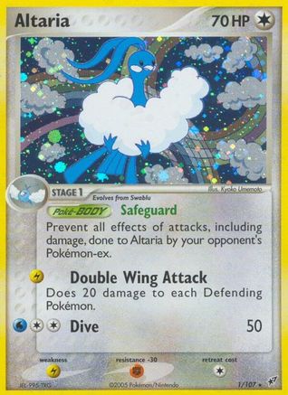 Image of Altaria (1/107) (Stamped) [EX: Deoxys]