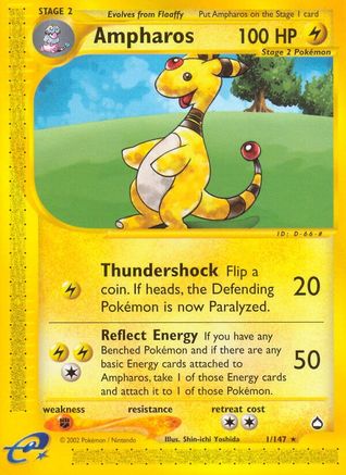 Image of Ampharos (1/147) [Aquapolis]