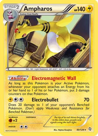 Image of Ampharos (40/124) [Black & White: Dragons Exalted]