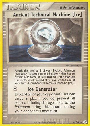 Image of Ancient Technical Machine [Ice] (84/101) [EX: Hidden Legends]