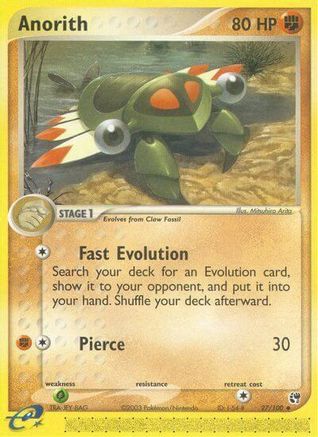 Image of Anorith (27/100) [EX: Sandstorm]