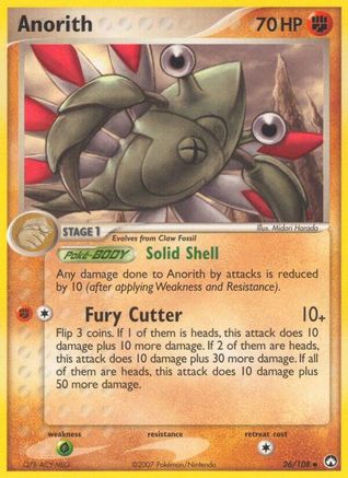 Image of Anorith (26/108) (Stamped) [EX: Power Keepers]