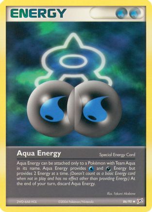 Image of Aqua Energy (86/95) [EX: Team Magma vs Team Aqua]