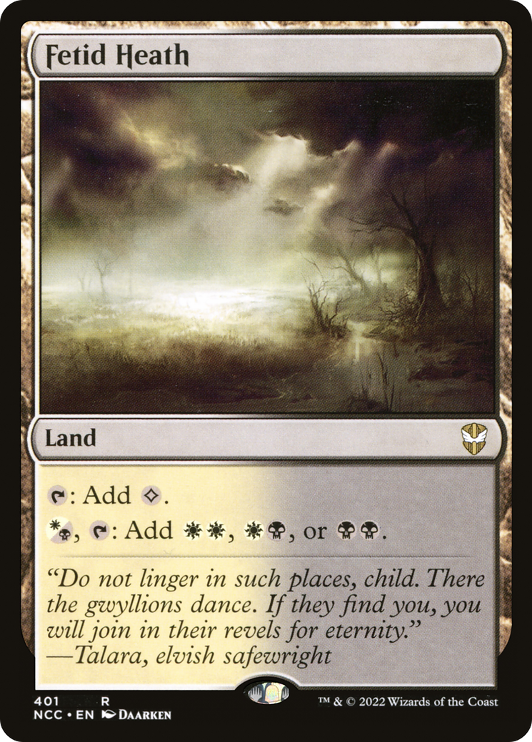 Image of Fetid Heath [Streets of New Capenna Commander]
