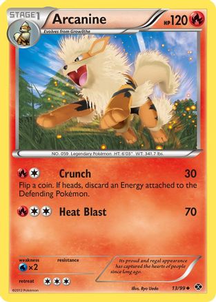 Image of Arcanine (13/99) [Black & White: Next Destinies]