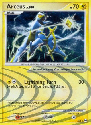 Image of Arceus (AR6) [Platinum: Arceus]