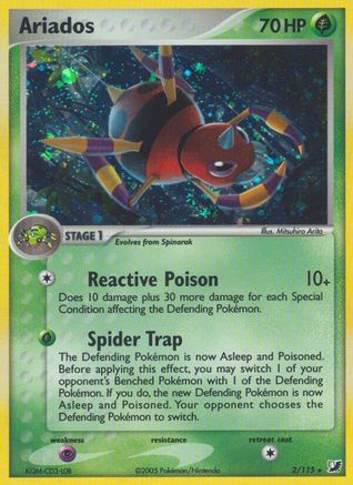 Image of Ariados (2/115) (Stamped) [EX: Unseen Forces]