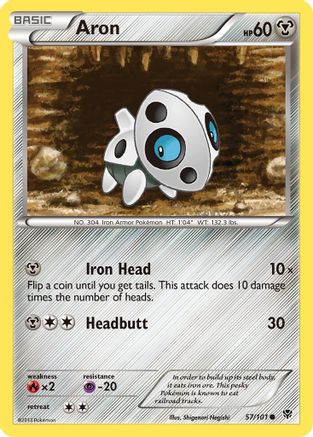 Image of Aron (57/101) [Black & White: Plasma Blast]