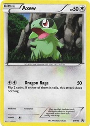 Image of Axew (BW10) [Black & White: Black Star Promos]