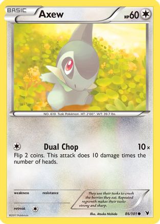 Image of Axew (86/101) [Black & White: Noble Victories]