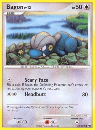 Image of Bagon (53/100) [Diamond & Pearl: Stormfront]