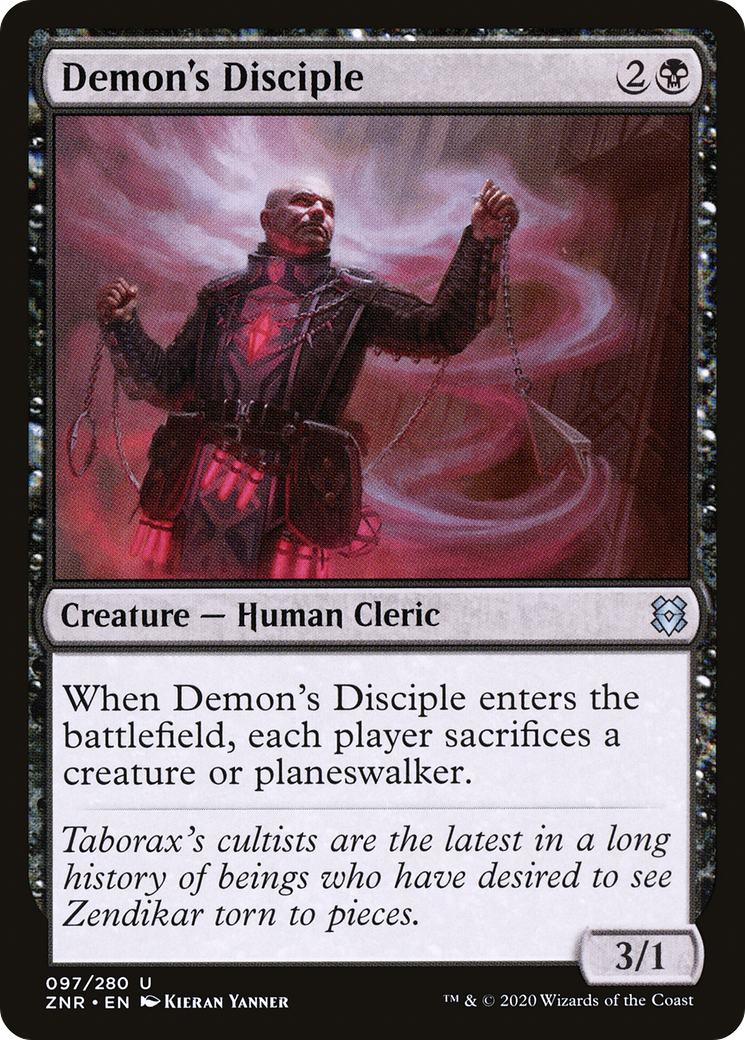 Image of Demon's Disciple [Zendikar Rising]