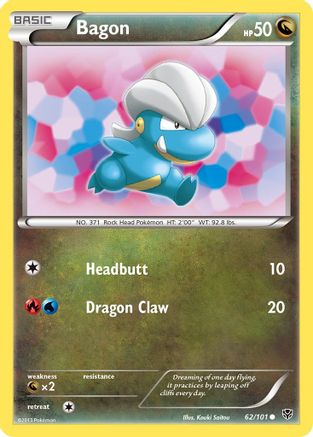 Image of Bagon (62/101) [Black & White: Plasma Blast]