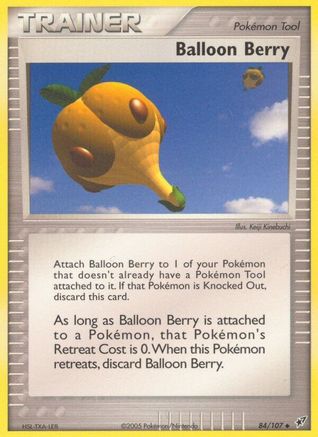 Image of Balloon Berry (84/107) (Stamped) [EX: Deoxys]