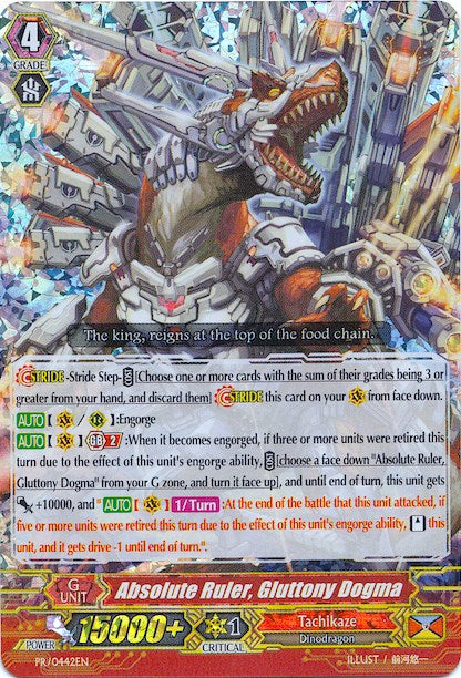 Image of Absolute Ruler, Gluttony Dogma (PR/0442EN) [Promo Cards]