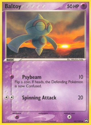 Image of Baltoy (44/108) (Stamped) [EX: Power Keepers]