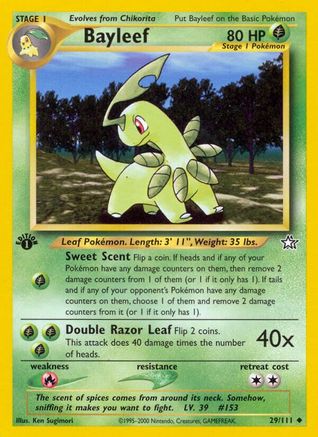 Image of Bayleef (29/111) [Neo Genesis 1st Edition]