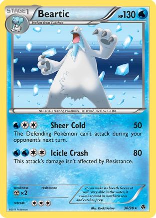 Image of Beartic (30/98) [Black & White: Emerging Powers]