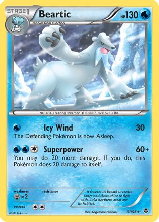 Image of Beartic (31/98) [Black & White: Emerging Powers]