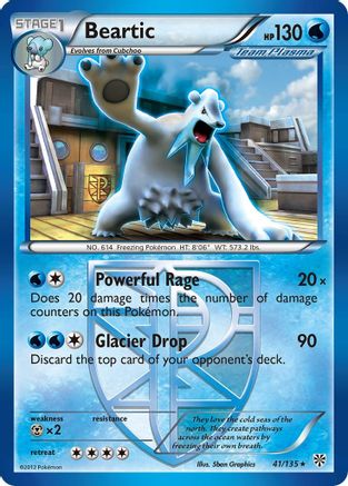 Image of Beartic (41/135) [Black & White: Plasma Storm]